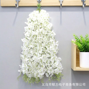 ดอกไวโอเลตประดิษฐ์แบบแขวน ตกแต่งเพดานงานแต่งงาน สไตล์โมเดิร์นมินิมอล - Product Image 3