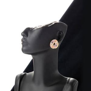 Style rétro bohème français tendance, acier titane haut de gamme, clous en acier inoxydable, diamant polyvalent, tempérament simple, à la mode - Product Image 6