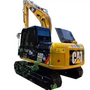 Mesin penggali manual Crawler 312D ulat kucing bekas mesin penggali harga murah CAT ulat bekas 312D 320D