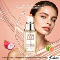 Sérum Visage Hydratant et Réparateur Antioxydant aux Extraits Naturels de Fruits Biologiques : Tremella, Dragon, Pitaya, Litchi, Goyave et Levure