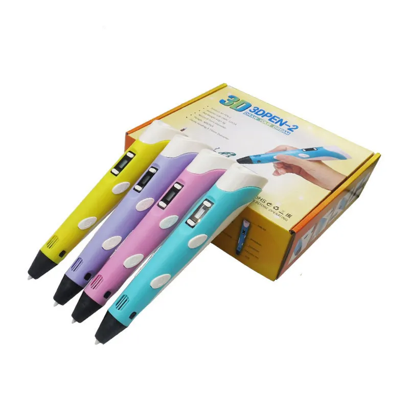 Newest Kids 3d Drawing Pen Christmas Gift Drawing Pens 3d Printing Best Kids PLA Filament 3d Printer Pen