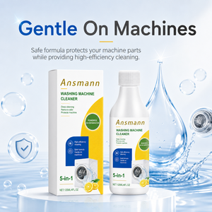 Nettoyant liquide pour <span class=keywords><strong>lave</strong></span>-<span class=keywords><strong>linge</strong></span> OEM 120 ml 5 en 1, nettoyage en profondeur, élimination des odeurs, produits chimiques <span class=keywords><strong>de</strong></span> nettoyage ménager, vente en gros - Product Image 5