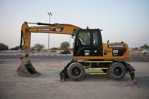 Excavadora de Ruedas CATM317D2 Usada Original en Venta, 17 Toneladas de Peso Operativo, con Motor Cat, Marca Japonesa - Product Image 2