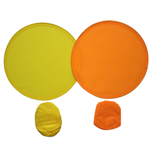Éventail rond pliable personnalisé imprimé par sublimation, disque volant en nylon flexible pour la promotion estivale, <span class=keywords><strong>film</strong></span> plastique - Product Image 5