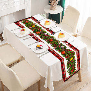 Camino de mesa de papel reutilizable con patrón decorativo para decoraciones de fiestas y eventos Técnicas tejidas - Product Image 3