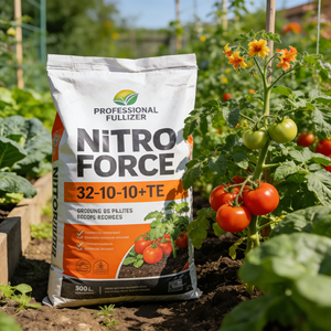 ปุ๋ยไนโตรฟอร์ซ 32-10-10+TENPK โพแทสเซียมสูง ละลายช้า ชนิดผง ละลายน้ำได้ 100% ความบริสุทธิ์ ยี่ห้อรุ่ยเชิง ขนาดใหญ่ - Product Image 4