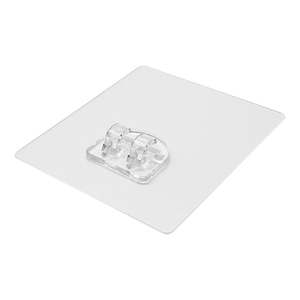 Có Thể Tháo Rời Mạnh Mẽ Dính Móc Trong Suốt Nhựa Gắn Dính Móc Treo Tường Hai Mặt Dính Móc Cho Dây Giá - Product Image 6