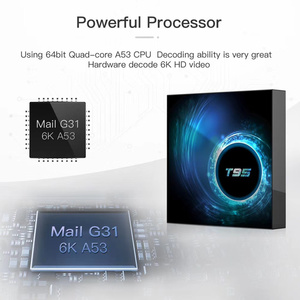 Boîtier TV <span class=keywords><strong>T95</strong></span> Android 10 4 Go 32/64 Go Allwinner H616 Quad Core 1080p 6K Décodeur - Product Image 5