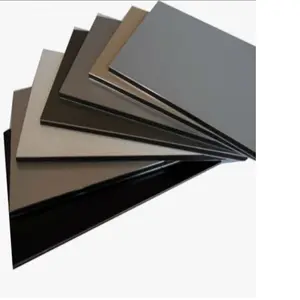 Grain Decorative Ceiling Board Stone Claddingg Aluminum Metal Composite Panel For Facades