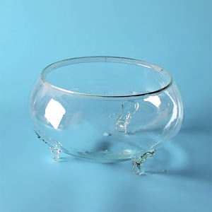 卸売脚付き丸型ガラス水槽 - Product Image 2