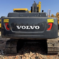 Excavadora Volvo EC210 Usada de 21 Toneladas, Modelo 2022, Origen Suecia, Maquinaria de Construcción, Motor, Caja de Cambios, Bomba, PLC, Capacidad de Cucharón de 1.2m