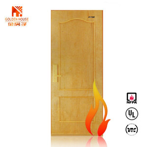 UL puerta de madera con Panel de puerta Interior de apartamento GH - Product Image 5