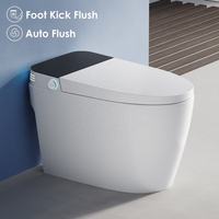 Toilette intelligente simple, bidet sanitaire, cuvette de toilette sans réservoir, WC électrique automatique intelligent pour salle de bain