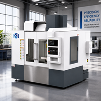 Centre d'usinage vertical CNC automatique haute efficacité pour le fraisage et le perçage de pièces automobiles et de moules