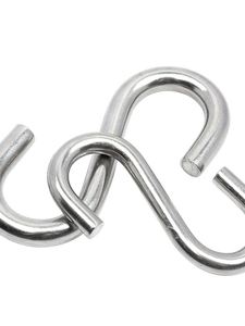 Ganci per Attrezzi Steeltreks, Ganci a S in Acciaio Inox Resistenti per Appendere Vestiti, Ganci di Sicurezza in Metallo - Product Image 6