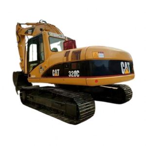 Excavatrice sur chenilles Caterpillar 320C d'occasion de 20 tonnes d'origine japonaise, Cat 320C, faible nombre d'heures - Product Image 1