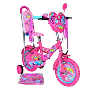Colourful Design Children Bicycle High Riser Kids <strong>Bike</strong> with Backrest 12/14/<strong>16</strong> <strong>Inch</strong> for <strong>Girls</strong> - Product Image 3