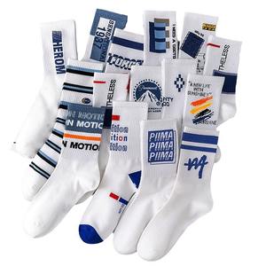 Chaussettes de sport unisexes en polyester/coton, absorbant la transpiration, respirantes, tricotées ODM, pour le basketball, vente en gros pour les jeunes - Product Image 5