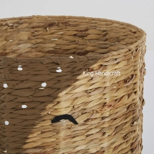 Cesta de Almacenamiento de Juguetes y Ropa para Niños en Forma de Ciervo, Hecha de Jacinto de Agua, Precio al por Mayor desde Vietnam - Product Image 3