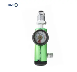 Regulador de presión de oxígeno médico Airtech CGA870 pin yugo regulador de oxígeno de vacío médico para cilindro