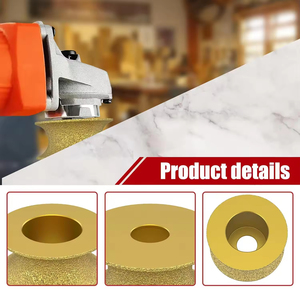 DaFon 35mm Disco de Diamante para Desbaste de Perfil Manual con Borde Semicircular, Soldado al Vacío en Seco - Product Image 3