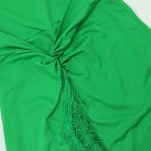 Abito da Donna con Lacci al Collo e Nappine sul Retro, Vestito Midi da Spiaggia Senza Schienale, Taglie dalla S alla 2XL - Product Image 5