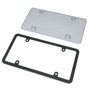 Decoración de coche americana estándar de EE. UU., marco de placa de matrícula de número de coche en blanco de aluminio, soporte personalizado, tamaño y forma - Product Image 4