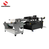 Printer Format Besar Single Pass 215mm/430mm/645mm/860mm/1075mm/1290mm Printer Poster Gulungan Kertas Dengan Printhead HP