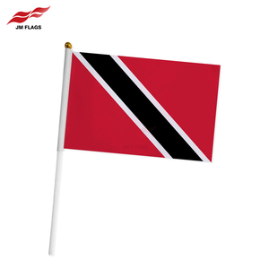Factory Direct Supply Hand Waving <strong>Flag</strong> 14*21cm Republic of Trinidad and Tobago Hand-waved <strong>Flag</strong> - Product Image 2