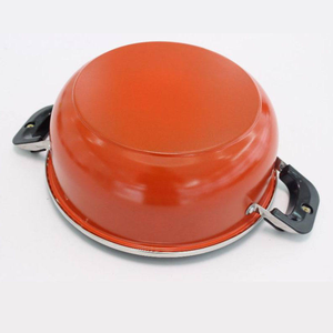 Olla Antiadherente 3 en 1 de Source Factory con Cesta para Freír y Tapa de Vidrio, Apta para Freír, Hervir y Cocinar al Vapor, Compatible con Inducción - Product Image 6