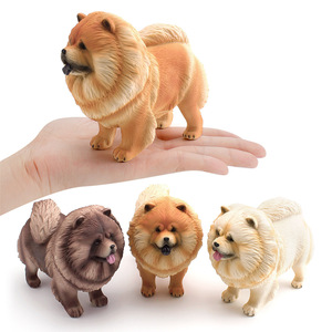 Juguete Educativo para Niños, Modelo de Animal de Simulación, <span class=keywords><strong>Chow</strong></span> <span class=keywords><strong>Chow</strong></span>, Oso, Perro, Mascota, Figura Realista de Perro, Decoración - Product Image 2