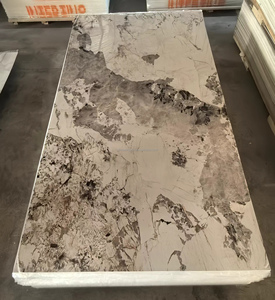 Panneau et plaque UV à texture marbre, haute brillance, résistant à l'eau et au feu, léger, pour la décoration intérieure - Product Image 6