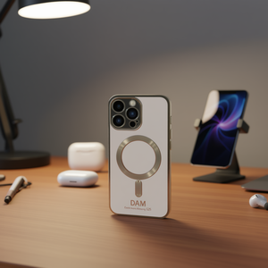 Custodia Magnetica Elettroplaccata DAM Compatibile con Samsung S25 - Product Image 2