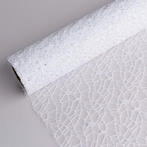 En Stock filet Jacquard fleur emballage matériel étanche à l'humidité pour emballage Bouquet en gros nouveau filet d'oie sauvage - Product Image 5