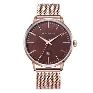 นาฬิกาข้อมือ MINI FOCUS MF0115G MF 0115 สายสแตนเลส สไตล์หรูหราสำหรับผู้ชาย นาฬิกาควอตซ์สำหรับผู้ชาย - Product Image 4