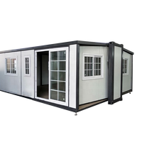Maisons conteneurs extensibles de 20 pieds, norme australienne, cadres de serres mobiles en Chine