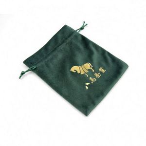 Hot Selling Custom Logo Printed Velvet <b>Drawstring</b> Bag Mini Gift Packaging <b>Pouch</b> for Promotional Sportpacks - Product Image 4
