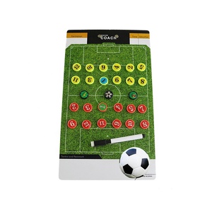 Football coach <strong>Board</strong> Soccer Magnetic Coaching <strong>Tactic</strong> <strong>Board</strong> With Pen Football Training Equipment Clipboard - Product Image 1