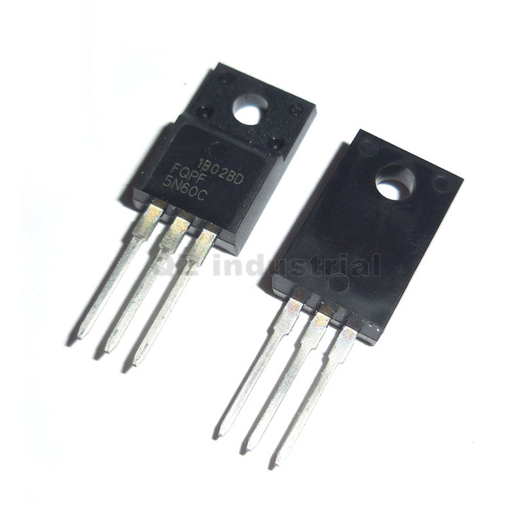 10 Pack MOSFET 10-Pack FQPF5N60C 5N60C 5N60 MOSFET Transistors - TO-220  Package Power Semiconductors MOSFET Replacement Parts FQPF5N60C TO-220 TO220 5N60C 5N60 IC 10個