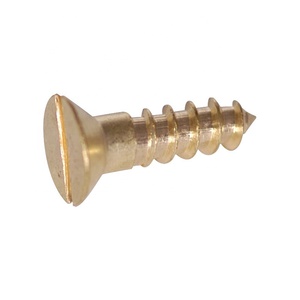 Vis à bois métriques de précision à fente et semi-filetées, multi-spécifications, pour fixation mécanique de meubles et vis décoratives - Product Image 4