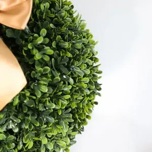 OH ARTS Árbol Topiario Artificial en Forma de Conejo de 35'' Resistente a los Rayos UV, Planta Topiaria de Boj Artificial <span class=keywords><strong>con</strong></span> Maceta de Plástico Negra - Product Image 4