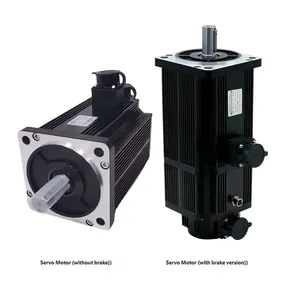 ชุดมอเตอร์ไฟฟ้ากระแสสลับเฟสเดียวขนาดใหญ่ 130ST M15025 208-230/240V 38KW 15Nm 2500Rpm T3DF ซีรีส์ T3 พร้อมไดรเวอร์ สำหรับเครื่องแกะสลัก CNC และเครื่องกลึง - Product Image 4