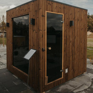 Sauna extérieur traditionnel avec chauffage Sauna extérieur sur mesure Sauna extérieur au feu de bois - Product Image 2