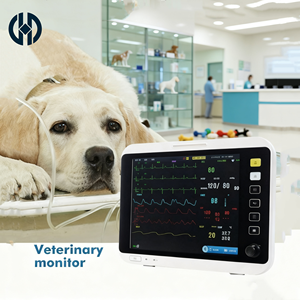 Système de surveillance centralisé compatible avec les moniteurs patientnels vétérinaires, avec interface LAN pour la gestion des hôpitaux vétérinaires - Product Image 2