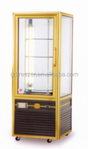 Siêu Thị Bánh Tủ Lạnh Hiển Thị Trường Hợp Xoay Bánh Hiển Thị Tủ Lạnh - Product Image 3