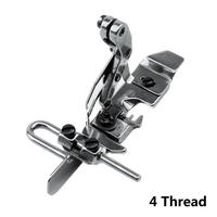 Pied presseur central pour machine à coudre industrielle surjeteuse Pegasus EX3200 EX5200 Siruba 988 JACK 798, tige haute, 4/5 fils