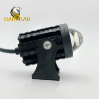Faro Antiniebla LED de Doble Color para Motocicleta, Luz de Conducción Diurna DRL, Foco Delantero para Moto, ¡Gran Oferta!