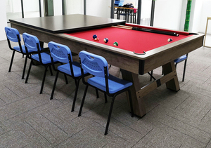 Mesa <span class=keywords><strong>de</strong></span> Billar Profesional Estándar 3 en 1 con Cubierta para <span class=keywords><strong>Ping</strong></span> <span class=keywords><strong>Pong</strong></span> <span class=keywords><strong>de</strong></span> Fábrica <span class=keywords><strong>de</strong></span> Guangdong, Lista para Enviar a Precio <span class=keywords><strong>de</strong></span> Mayoreo - Product Image 4