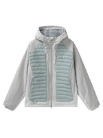 Blouson bomber fonctionnel léger en coton Sorona style montagne, coupe-vent et imperméable, color-block, streetwear