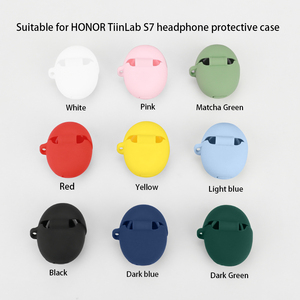 Vente en gros d'étui pour écouteurs pour <span class=keywords><strong>HONOR</strong></span> TiinLab S7, housse en silicone pour écouteurs, étui pour écouteurs sans fil, coque pour écouteurs pour boîte d'étuis <span class=keywords><strong>airpods</strong></span> - Product Image 2